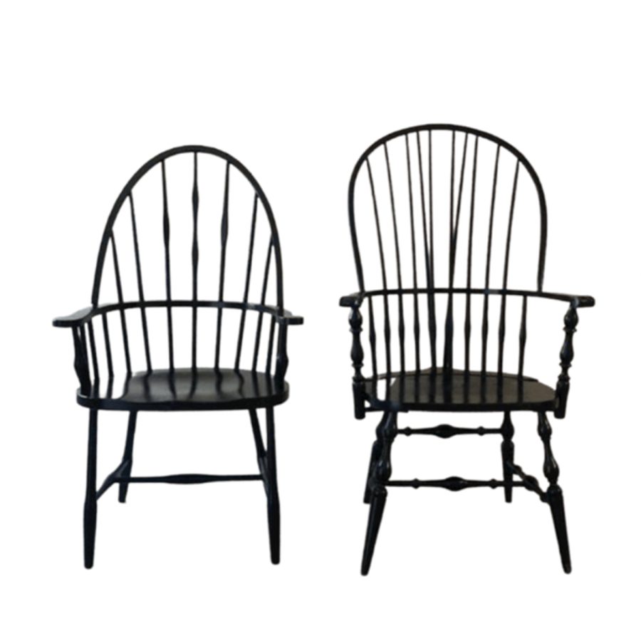 Romulus, Vintage Black Chairs Chloe's Vintage Rentals