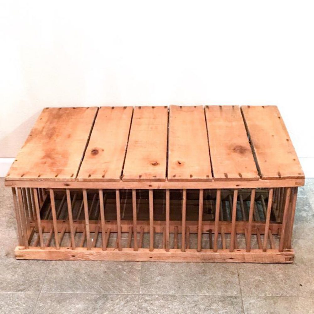 Clemente, Vintage Chicken Crate Coop – Chloe's Vintage Rentals